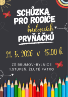 Informační schůzka 21.5.2026